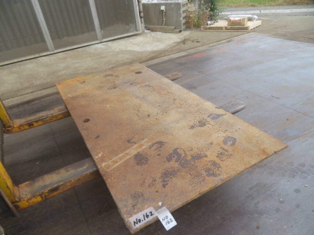 油谷№162 敷鉄板 鋼板 幅920㎜ 長さ1830㎜ 厚み22㎜ 3尺×6尺 敷き鉄板