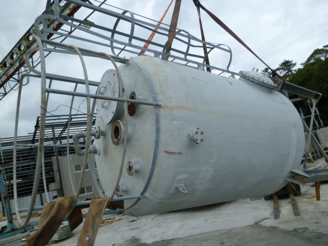 油谷 №5164 福岡 10トンタンク 水タンク 水槽 10 10立米 FRP樹脂 樹脂タンク