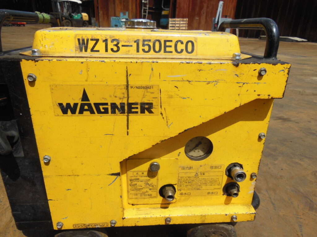 №780 高圧洗浄機 ワグナー WZ13－150ECO ガソリンエンジン