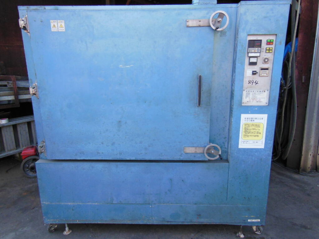 №894 熱風乾燥機 大型乾燥機 MAX600度 電気乾燥機 業務用 ステンレス 二重構造 開き戸タイプ