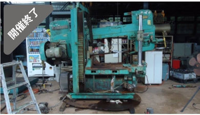 油谷 №7311 バンドソー 帯鋸盤 鋼材切断機 大東 ST4070R 角度切り 斜め切り H鋼メタルソー 中古ジャンク 部品取り 鉄工 のこ盤 加工機