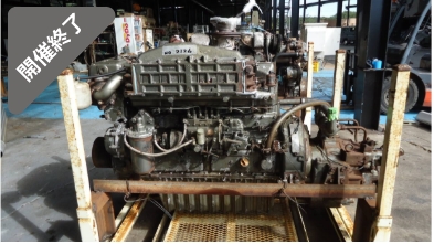 油谷 №2126 福岡から ヤンマー 6CHK-DT 190馬力 ディーゼルエンジン マリンエンジン 2500RPM 中古 漁船 メーター付 船内機 船 エンジン