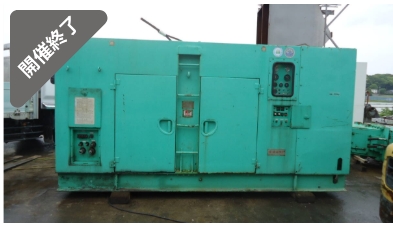 油谷 №5743 バイブロハンマ 杭打機 PALSONIC 20 エンジン いすゞ 6RB1 Hitachi EX400 シートパイル 矢板 油圧ユニット 土木基礎工事 中古