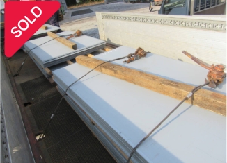 油谷 №5073 鉄板 2000㎜×1230㎜ 厚3.2㎜ SS400 ボンデ鋼板 40枚セット 新品未使用品 薄板 トラック荷台 中古 3.2㎜厚 床板 棚板 工作DIY