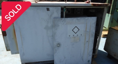 油谷 №6353 発電機 51.5KVA 動作良好 非常用発電機 ディーゼルエンジン 40時間 60HZ 連続使用OK 中古 三相200V 大型 ジェネレーター