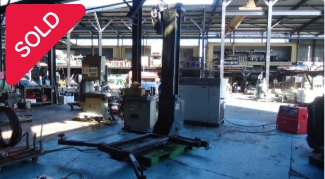 油谷 №404 カーリフト ニッサルコ LM4284 1柱リフト 自動車整備工場 ガレージ メンテナンス 車用 2.5T 一柱リフト アーム式 ジャッキ 2柱