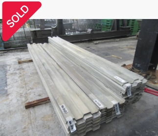 油谷 №1023 アルミ矢板 長約3500㎜ 幅350㎜ 45枚 土留め 土木掘削工事 アルミトレンチ アルミ軽量矢板 中古 トレンチャー開削工事用資材