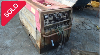 油谷 №351 エンジンウェルダー 2人用 新ダイワ DGW310DM 200V発電 ディーゼルエンジン アーク溶接機 310アンペア 中古 ヤンマー3TNE68-3M