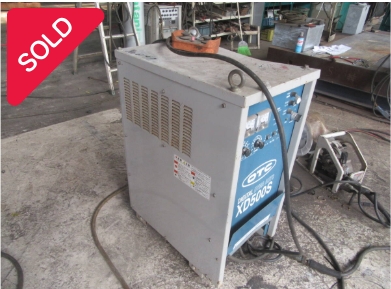 油谷 №6197 ダイヘン ダイナオート XD500S 半自動溶接機 CO2/MAG溶接用直流電源 三相200V 動作良好 送給装置 デジタル溶接機 中古