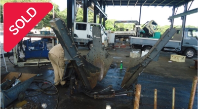 油谷 №6016 ボブキャット 植木 園芸 ツリースペード アタッチメント 樹木 スパッド装置 移植 農業 トラクター 重機 植栽 ガーデン 中古