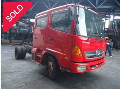 油谷 №8023 4トン車 ダブルキャブ H22年 日野 レンジャー JO7E 消防車 走行8万㌔ オートマAT BDG-GD7JGWA 6400CC 増トン車 Wキャブ 中古