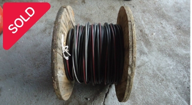 油谷 №346 電線 キャプタイヤ YAZAKI JISC3605 600V CV Sツキ600V-CVT 38Sq 38SQ 3芯 600V耐圧 絶縁ゴム キャブタイヤ ケーブル