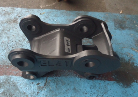 油谷 №907 クイックヒッチ ワンタッチ ピン径60㎜ アーム幅260㎜ Mロック Aロック 0.4 ファストロック アタッチメント重機ショベル中古