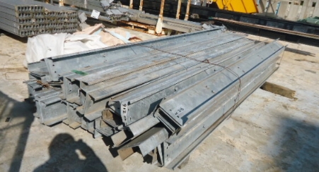 油谷 №216 ライトゲージ リップ鋼 Cチャン 198㎜×75㎜ 厚3.2㎜ 長3.6m 在庫44本 チャンネル 鋼材 溝形 柱 梁 軽量鉄骨 DIY ガレージ 車庫