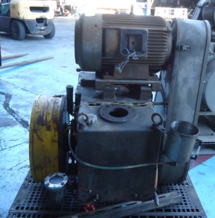 油谷 №1089 油回転ポンプ ULVAC PKS-070 三相200V 11KW 15馬力 420/ｈ 7000L/min 真空ポンプ ロータリーバキュームポンプ 真空引きメカ