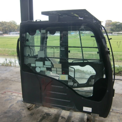 油谷 №8157 日立建機 ZAXIS ZX190～ZX210 キャビン 運転台 ZH200 ZH210 重機 ショベル 転倒時保護構造物 ROPS 中古 パーツ部品 建機