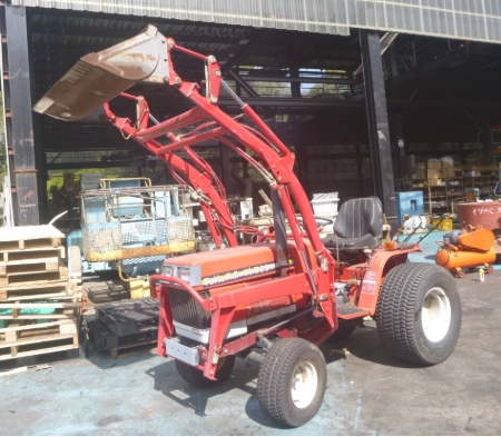 油谷 №4211 シバウラ TOKO 516G スポーツトラクター サンドバギー ボブキャット 乗用 ディーゼル フロントローダー タイヤショベル 除雪