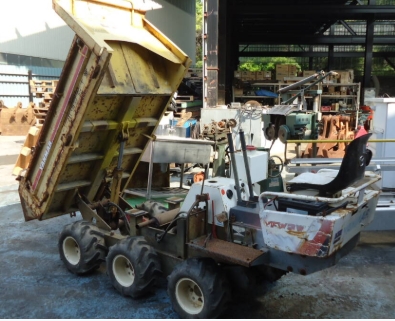 油谷 №4017 ヤンマー YFW8W キャリアダンプ オートマ ホイールキャリア 運搬車 ディーゼル キャリーダンプ 中古 動作良好 6輪
