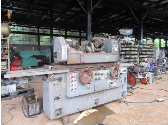 油谷 №3046 シギヤ GUA-27-60 円筒研削盤 精密加工機 研削 研磨機 中古 工作機械 手動 福岡から